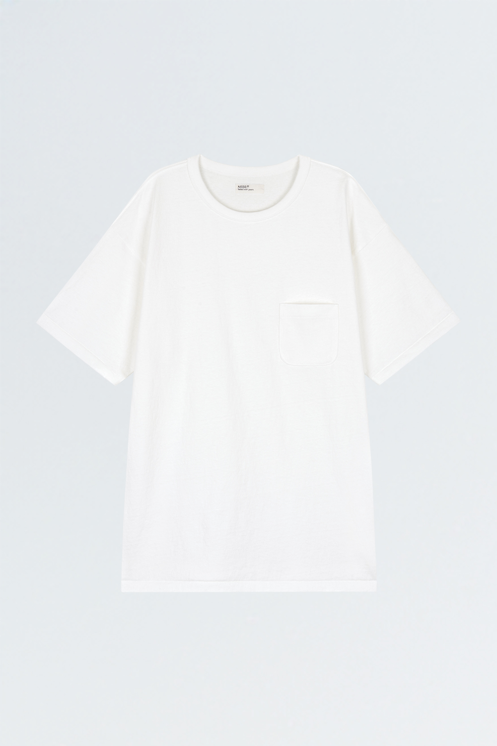 The Jessy Pocket Tee-White main image 0